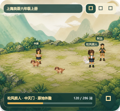 Near-view hikers and pets